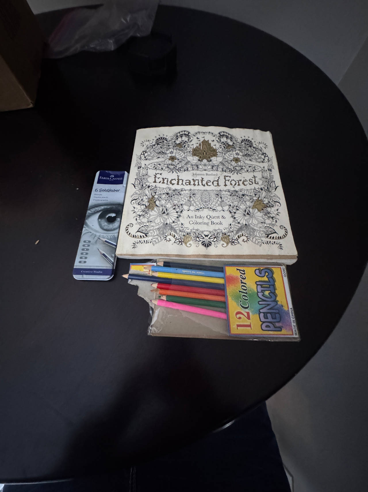 Enchanted Forest: An Inky Quest & Coloring Book by Johanna Basford