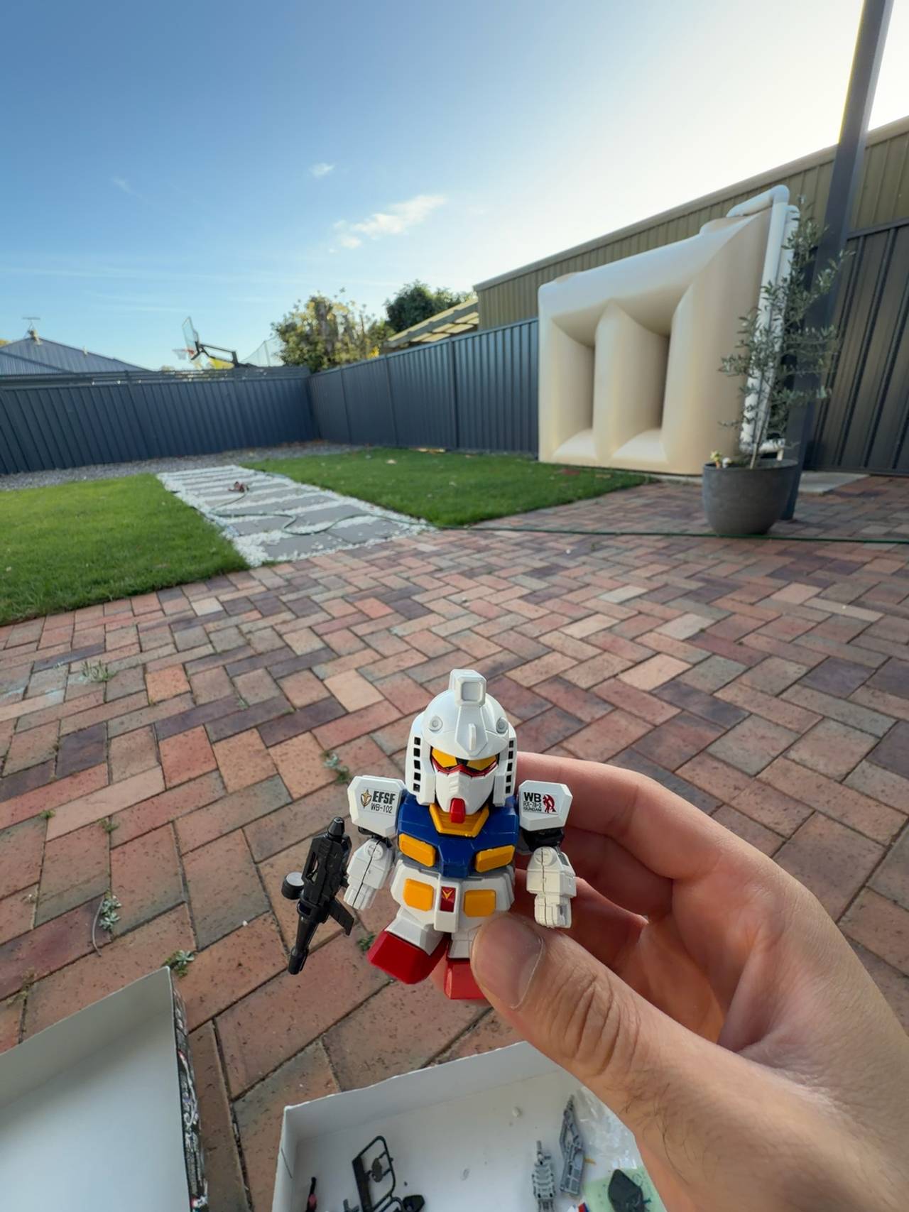 Bandai SD Gundam RX-78-2 Figure