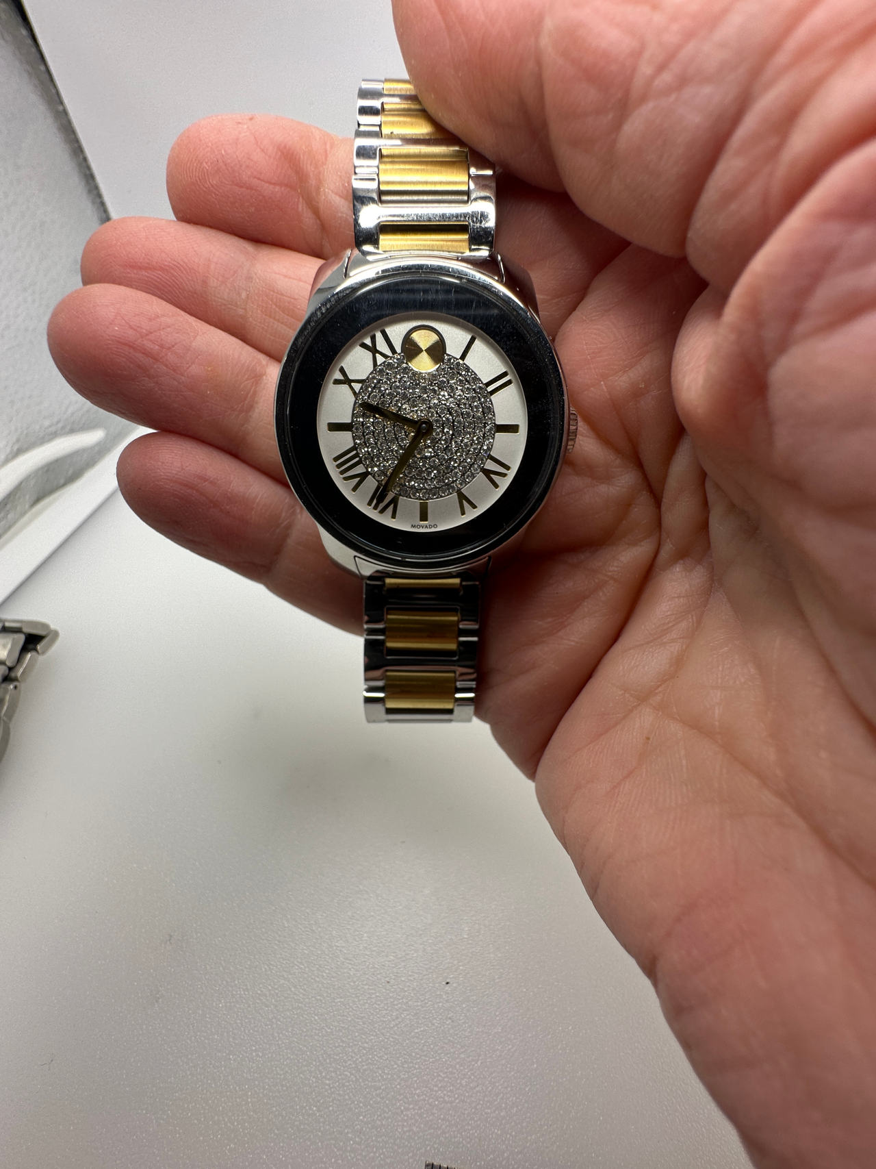 Movado Bold Two-Tone Women's Watch