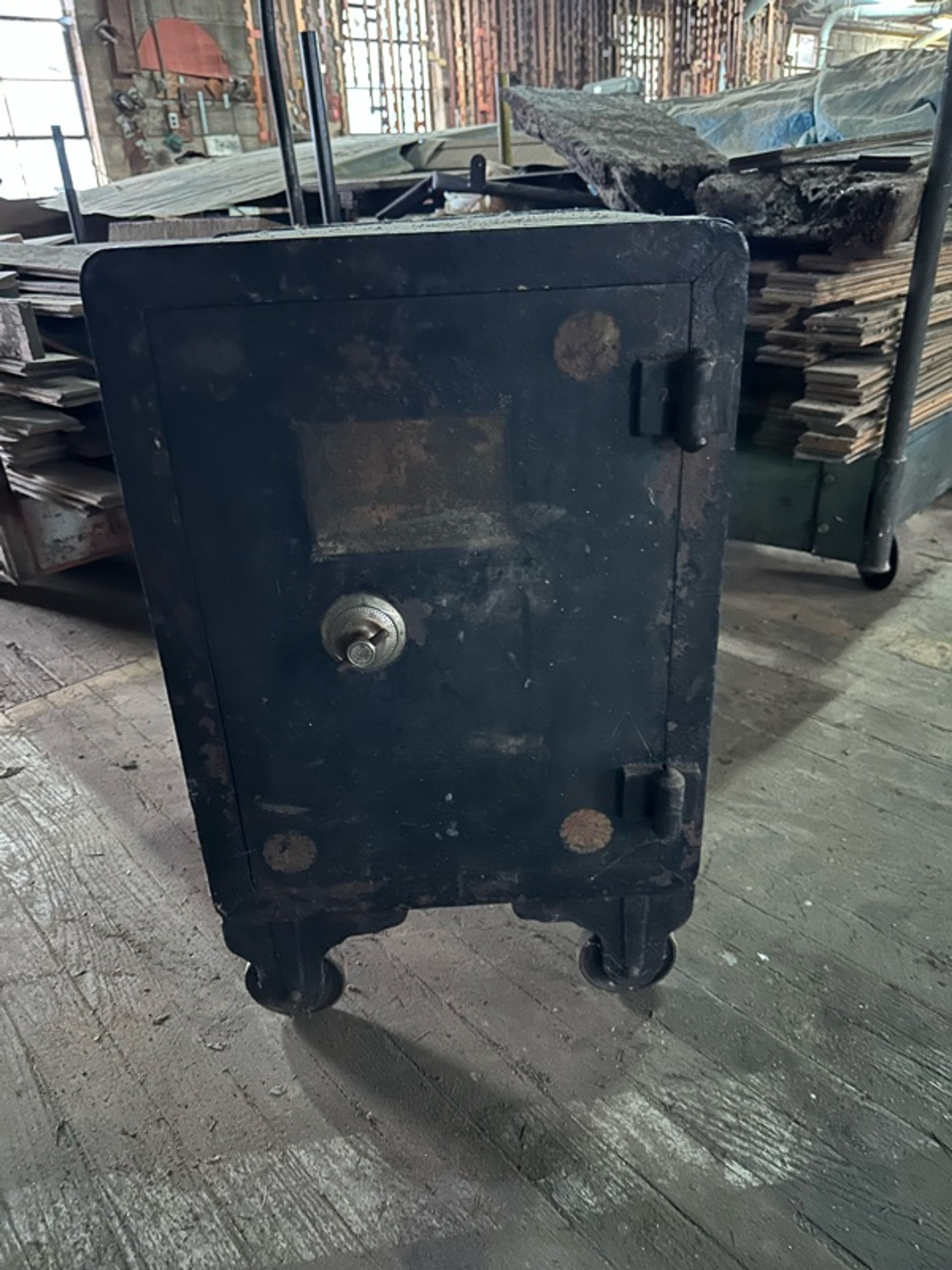 Hall's Safe & Lock Co. Large Antique Safe