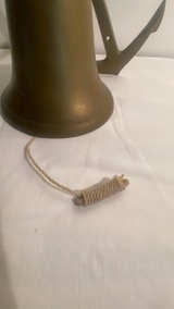 Brass Ship's Bell with Anchor Mount - Image 2