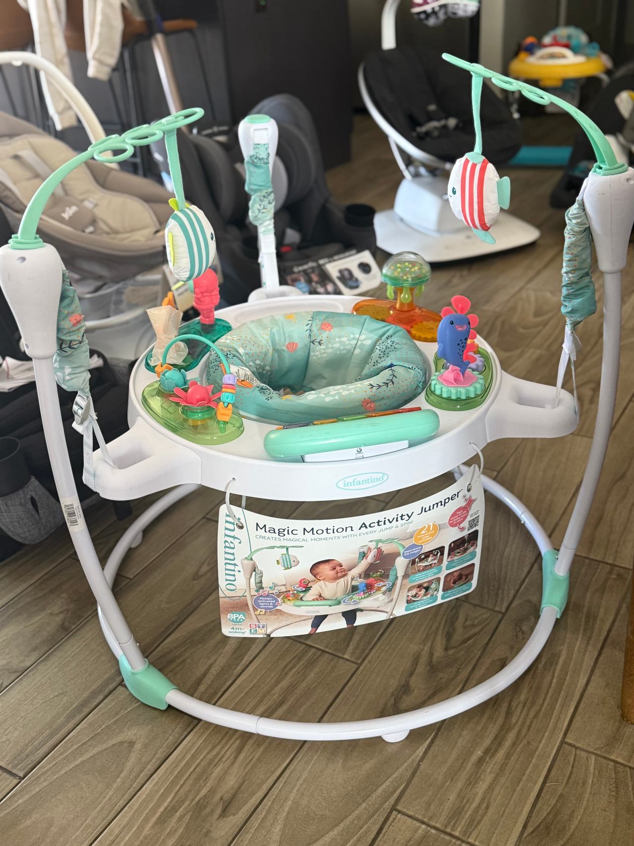 NEW Infantino Magic Motion Activity Jumper