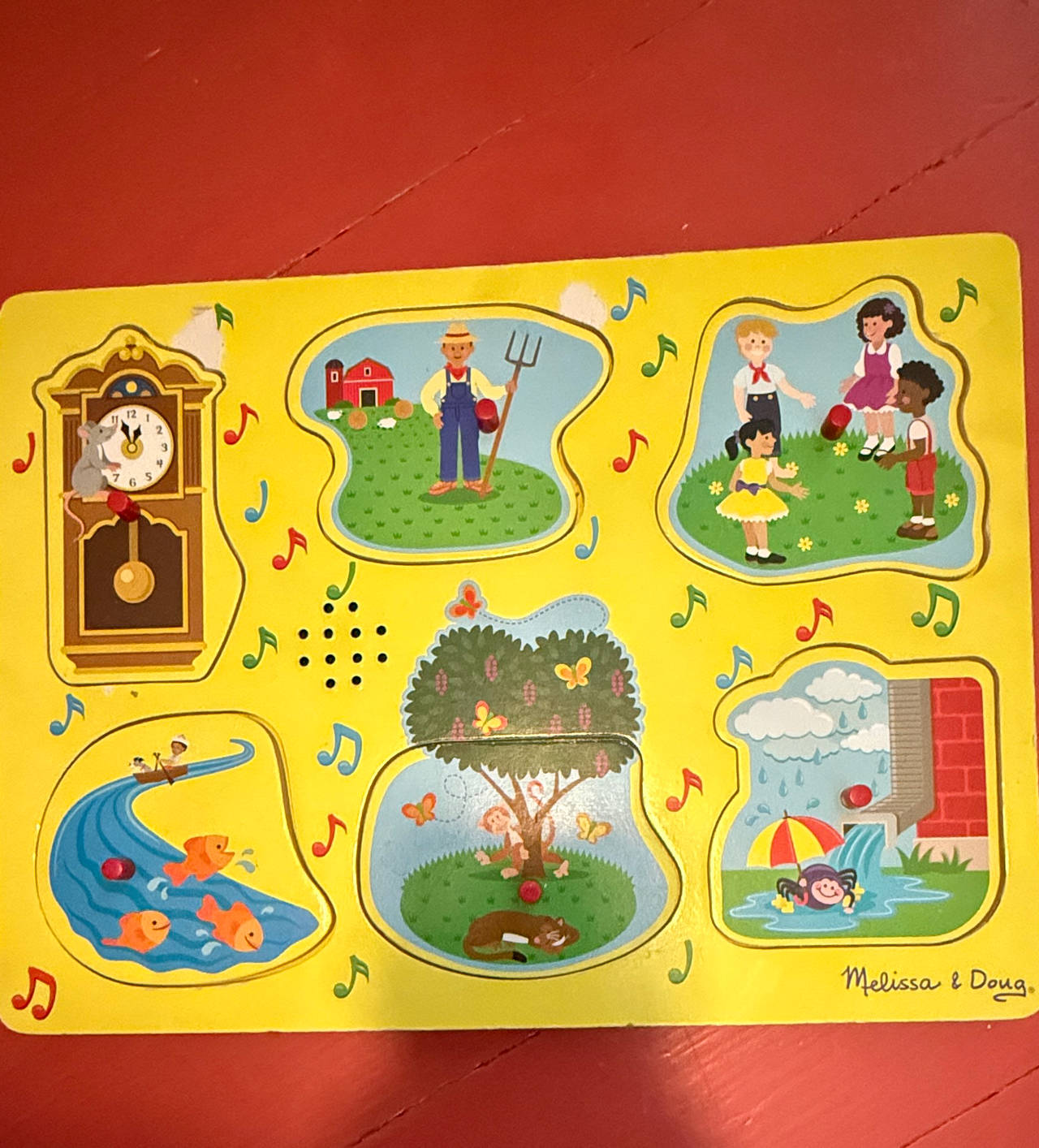 Melissa & Doug Nursery Rhymes Sound Puzzle