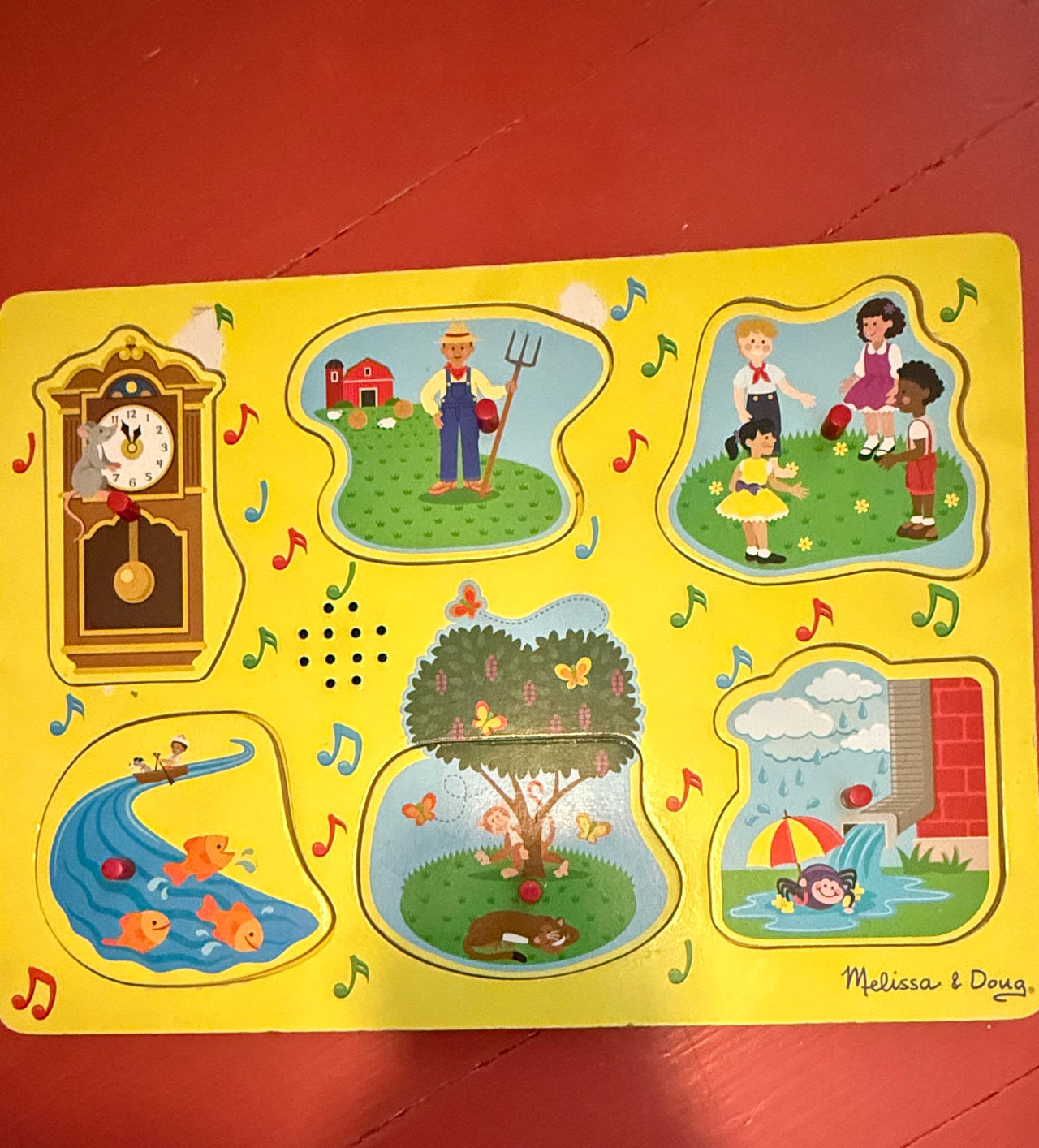Melissa & Doug Nursery Rhymes Sound Puzzle