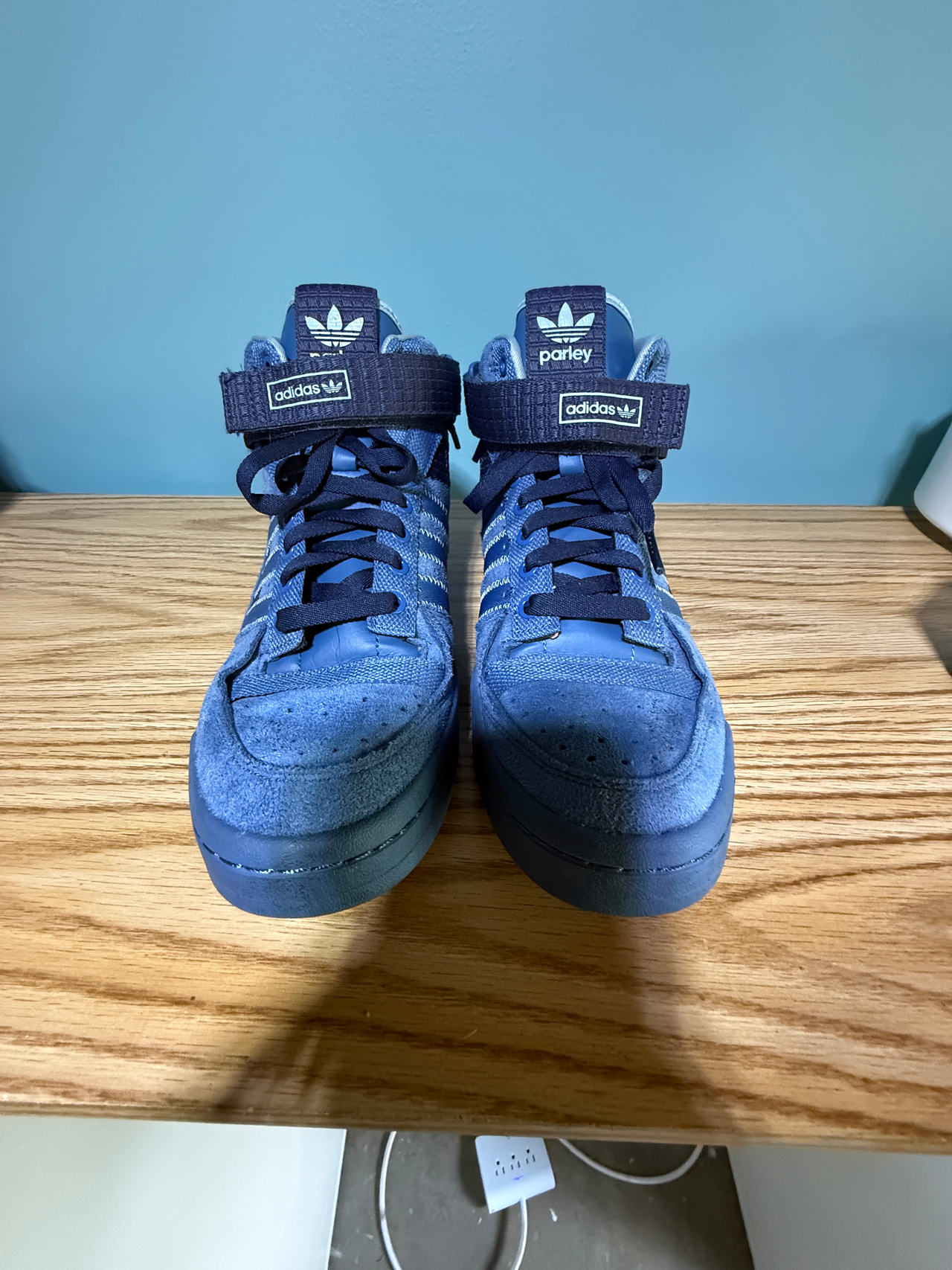 Adidas Forum Mid Parley- Men’s 10.5 in awesome condition!