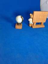 Enesco Calico Kittens Bear Teacher Figurine Set - Image 1