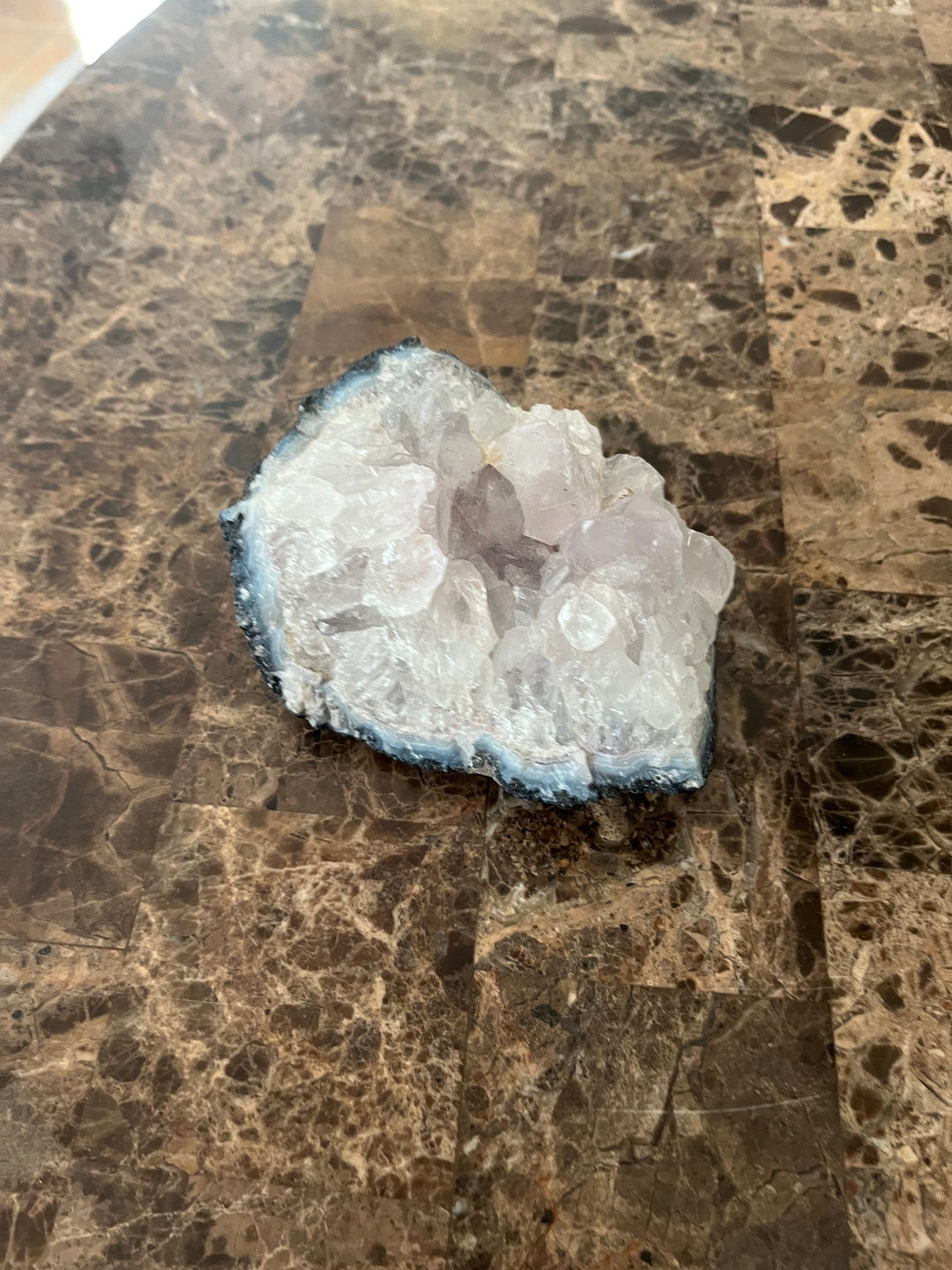 Amethyst Geode Crystal Cluster