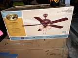 New in Box Hampton Bay Glendale 52 in. Oil-Rubbed Bronze Ceiling Fan - Image 5