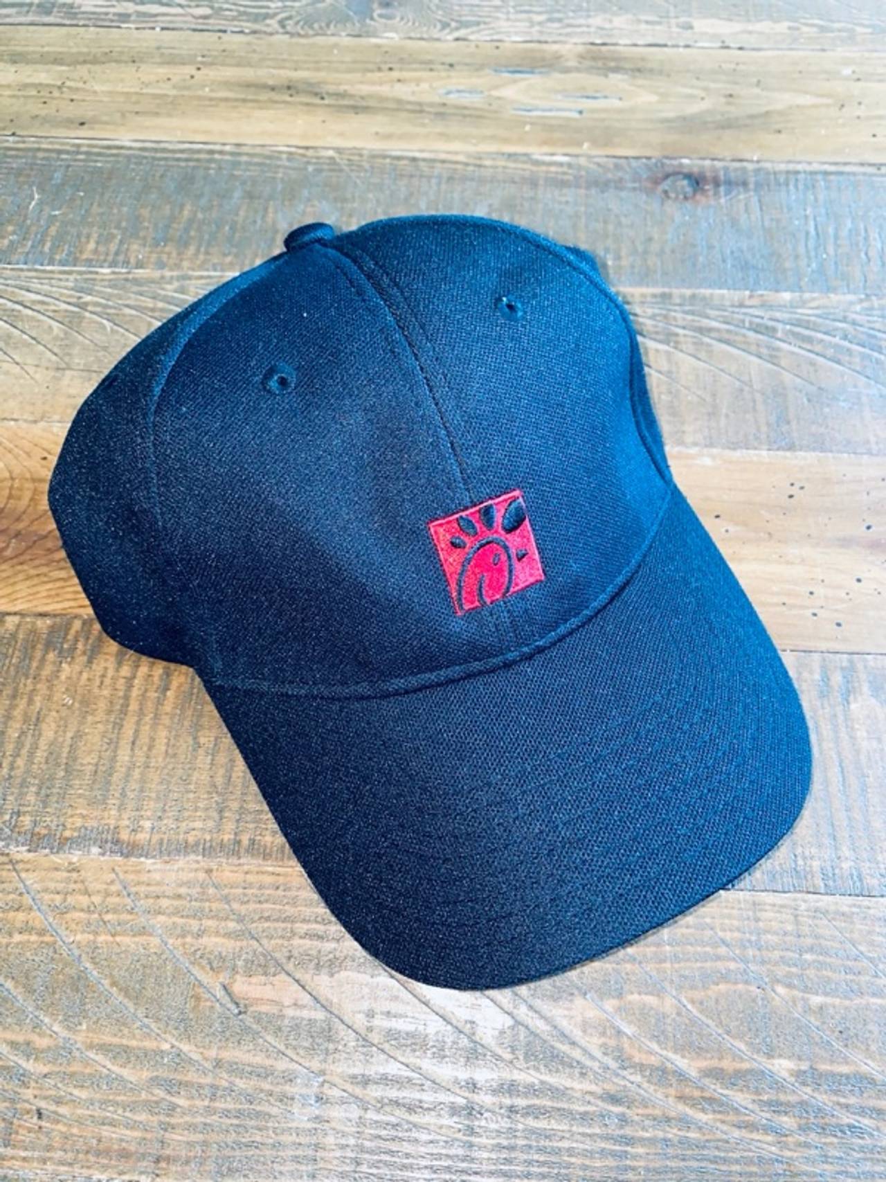 Chick-fil-A Employee Hat Black Strapback Cap