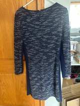 Lauren Ralph Lauren Tweed Long Sleeve Sheath Dress with Side Panels - Image 5