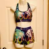 Ethika Women's Skull and Flames Sports Bra and Shorts Set - Image 6