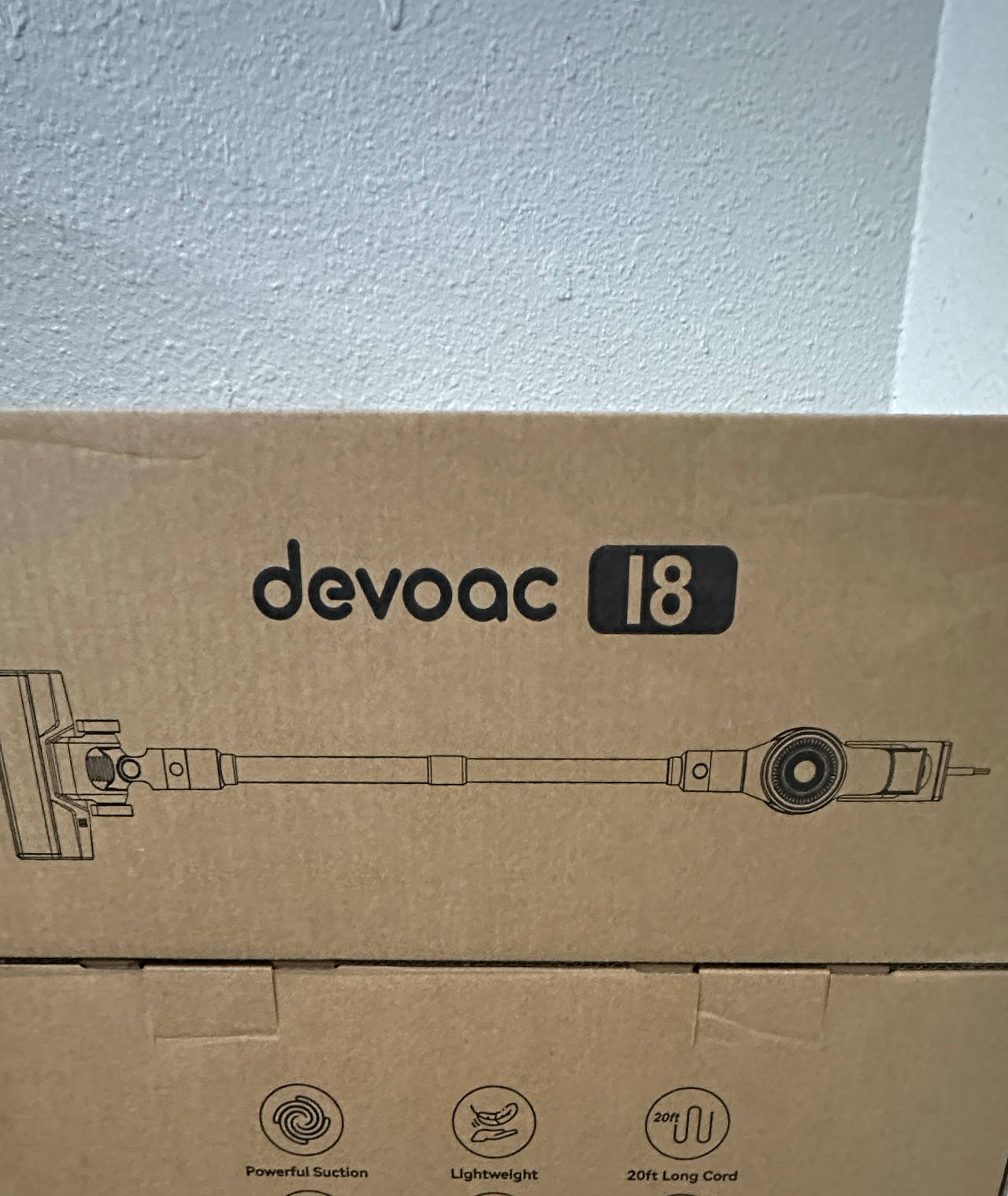 Devoac I8 Corded Stick Vacuum Cleaner