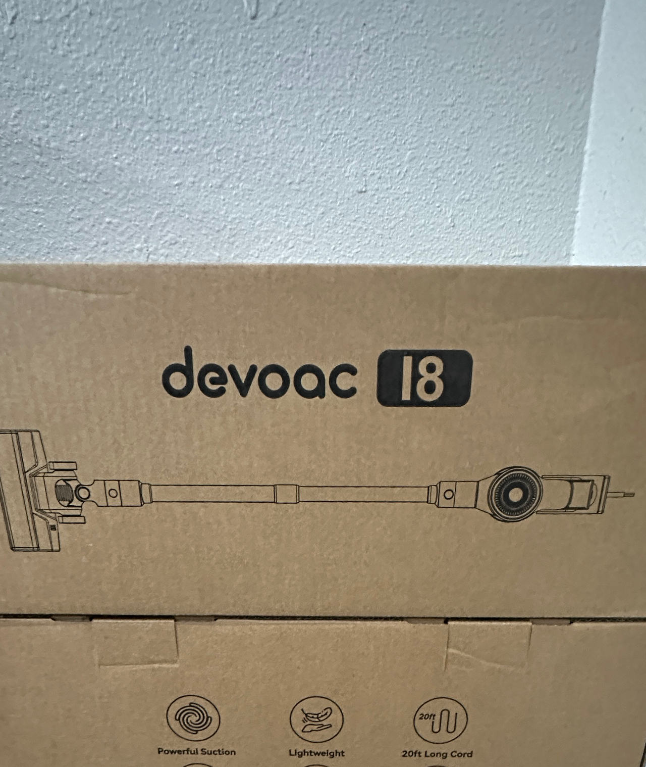 Devoac I8 Corded Stick Vacuum Cleaner