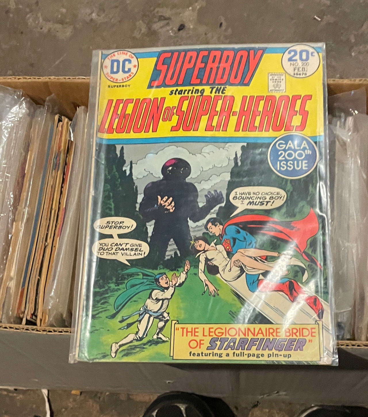 Superboy starring the Legion of Super-Heroes #200 (1974)