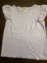 Pepin Ruffle Sleeve Slub Tee - Image 1