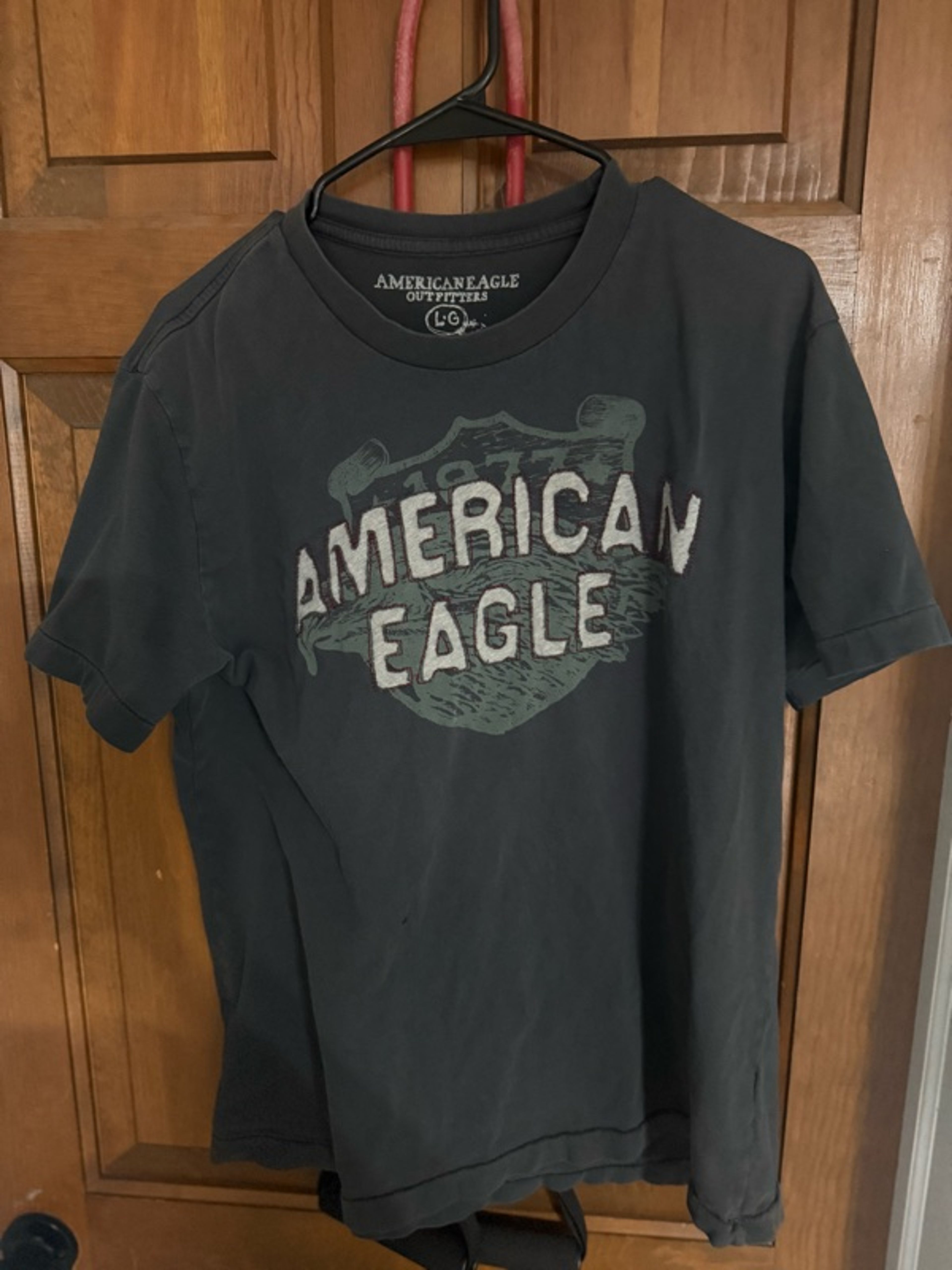 American Eagle Graphic T-Shirt Gray