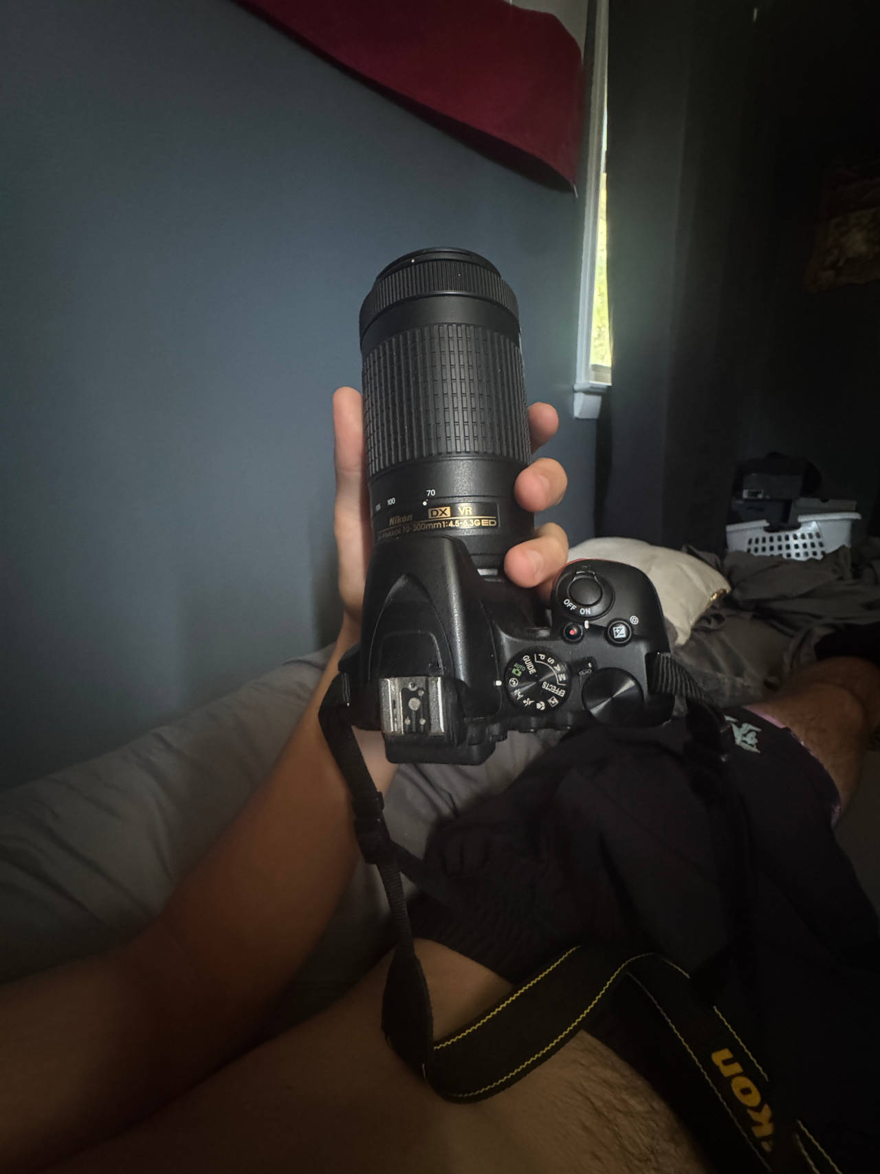 Nikon D3500 DSLR Camera with AF-P DX NIKKOR 70-300mm Lens