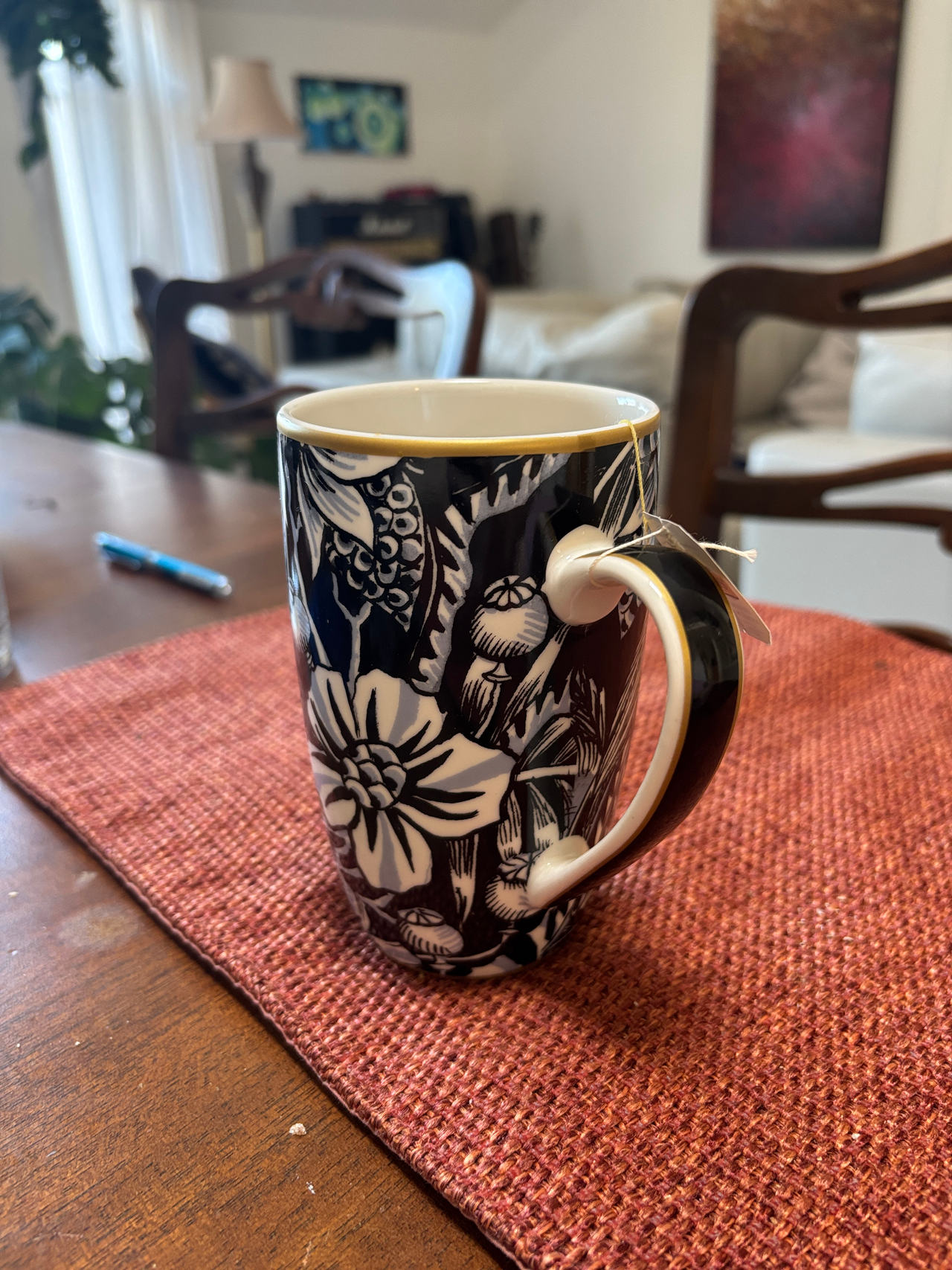 Floral Ceramic Mug
