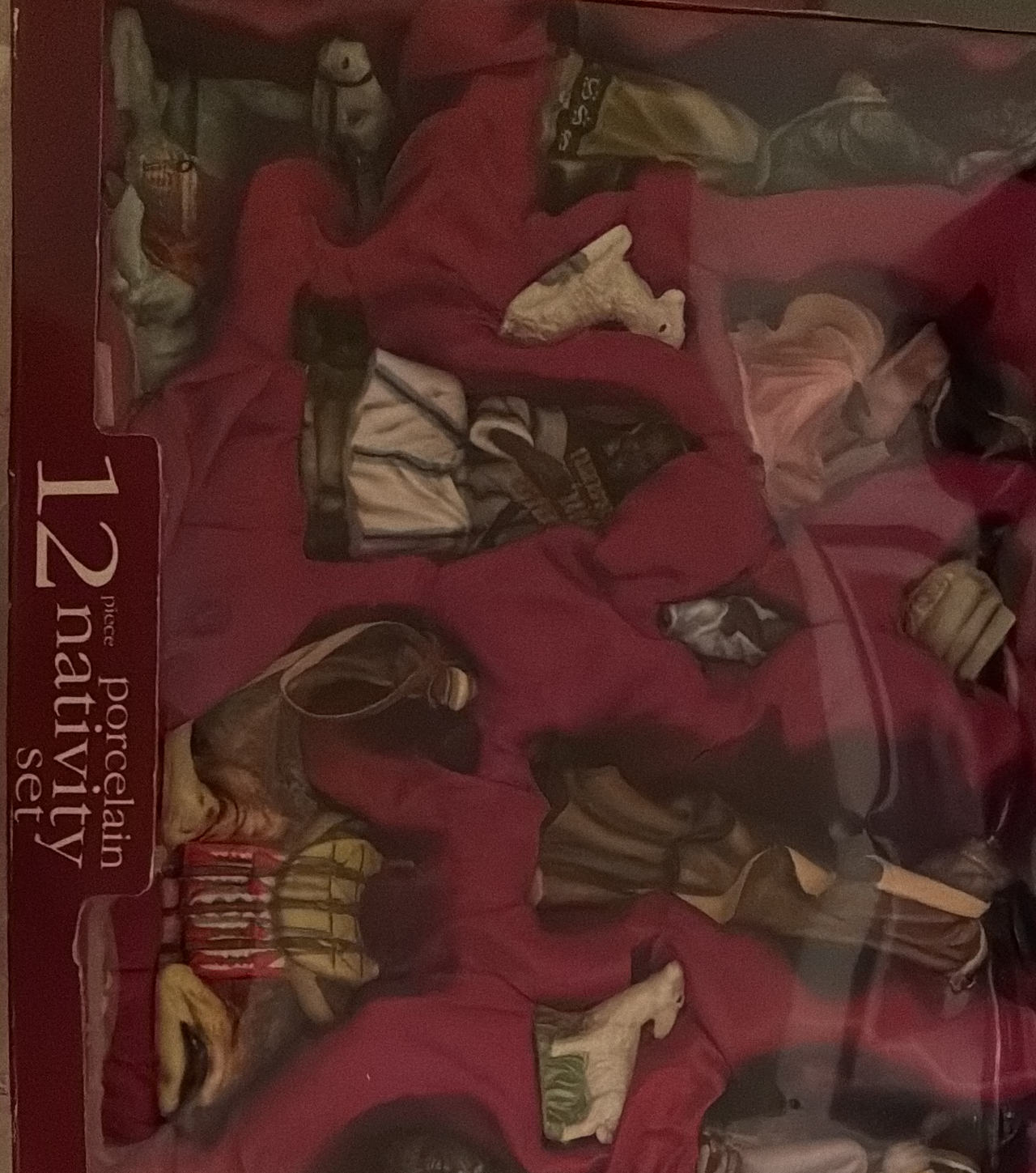 12 Piece Porcelain Nativity Set