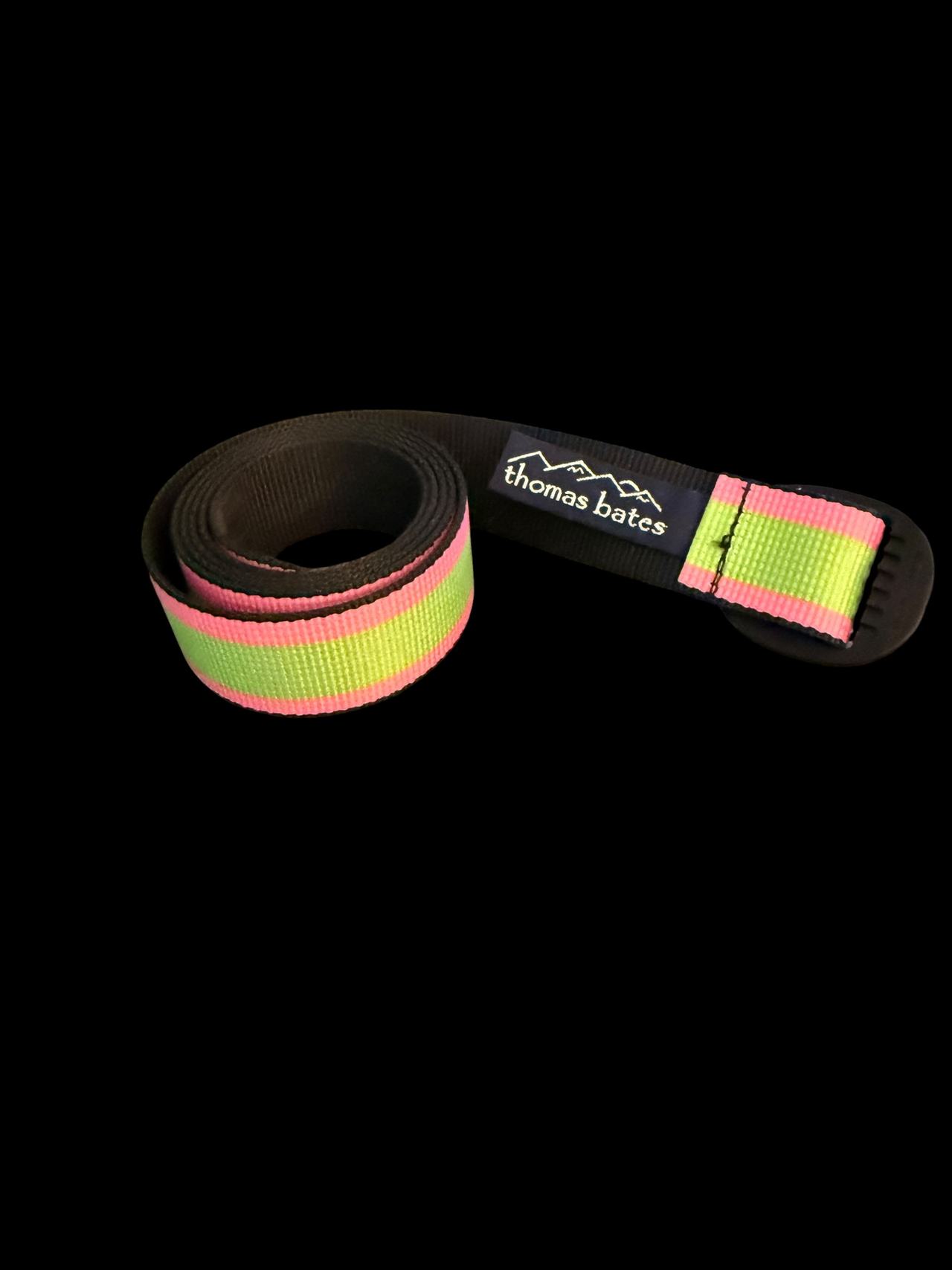 Thomas Bates Hiker Belt Neon Stripes