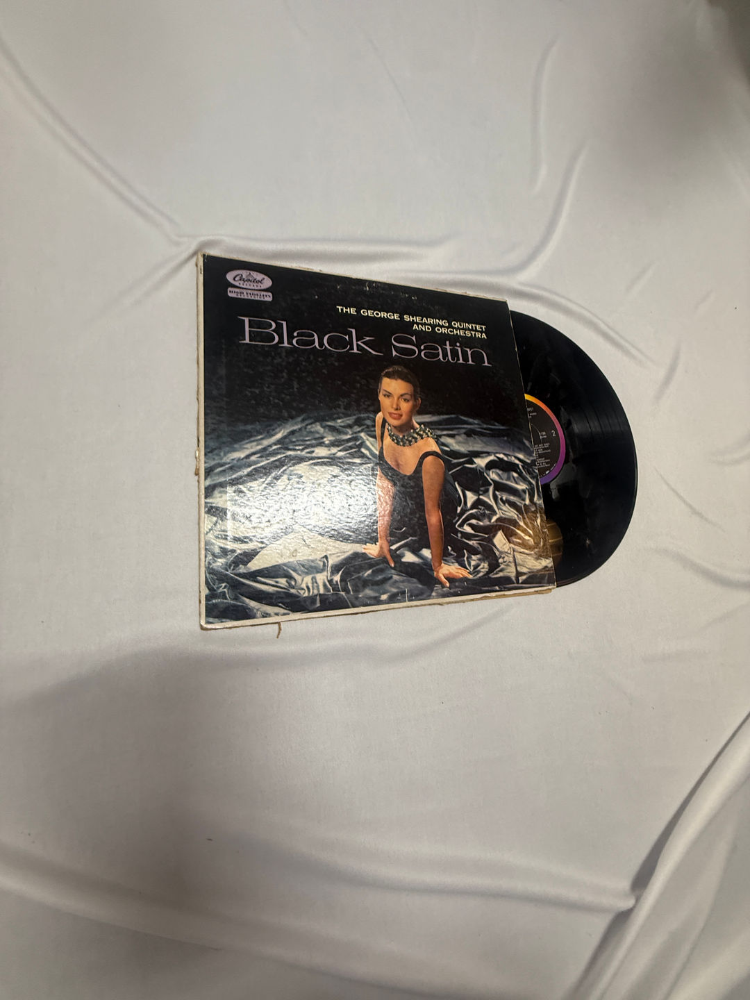 The George Shearing Quintet and Orchestra - Black Satin Vinyl LP