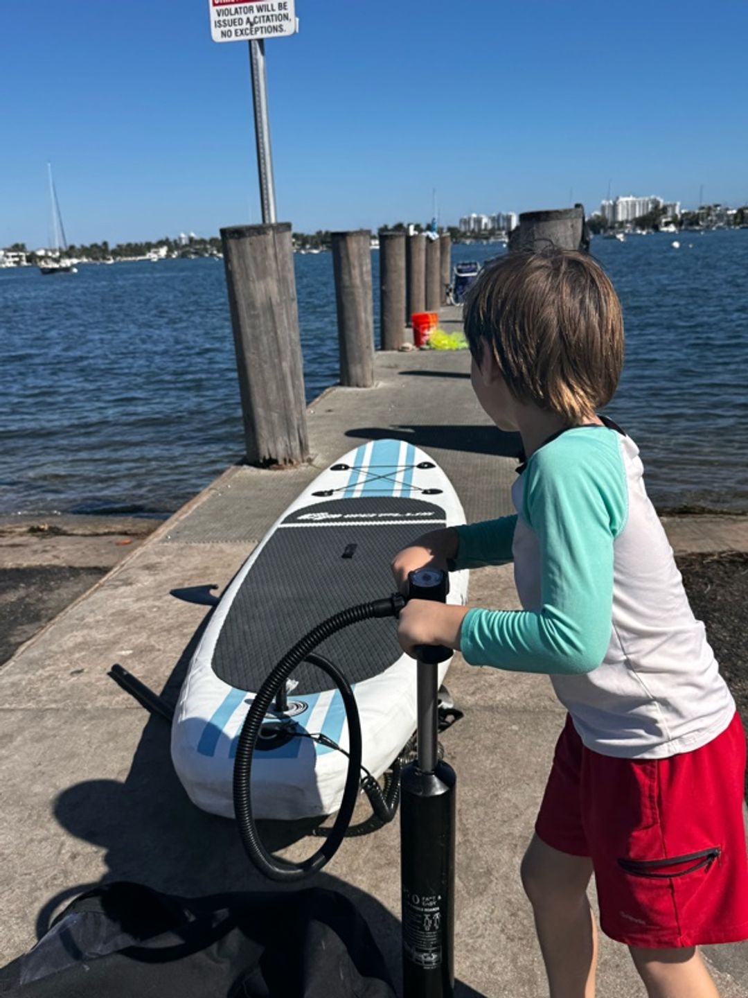 Solstice Maui 8' Inflatable Stand Up Paddle Board