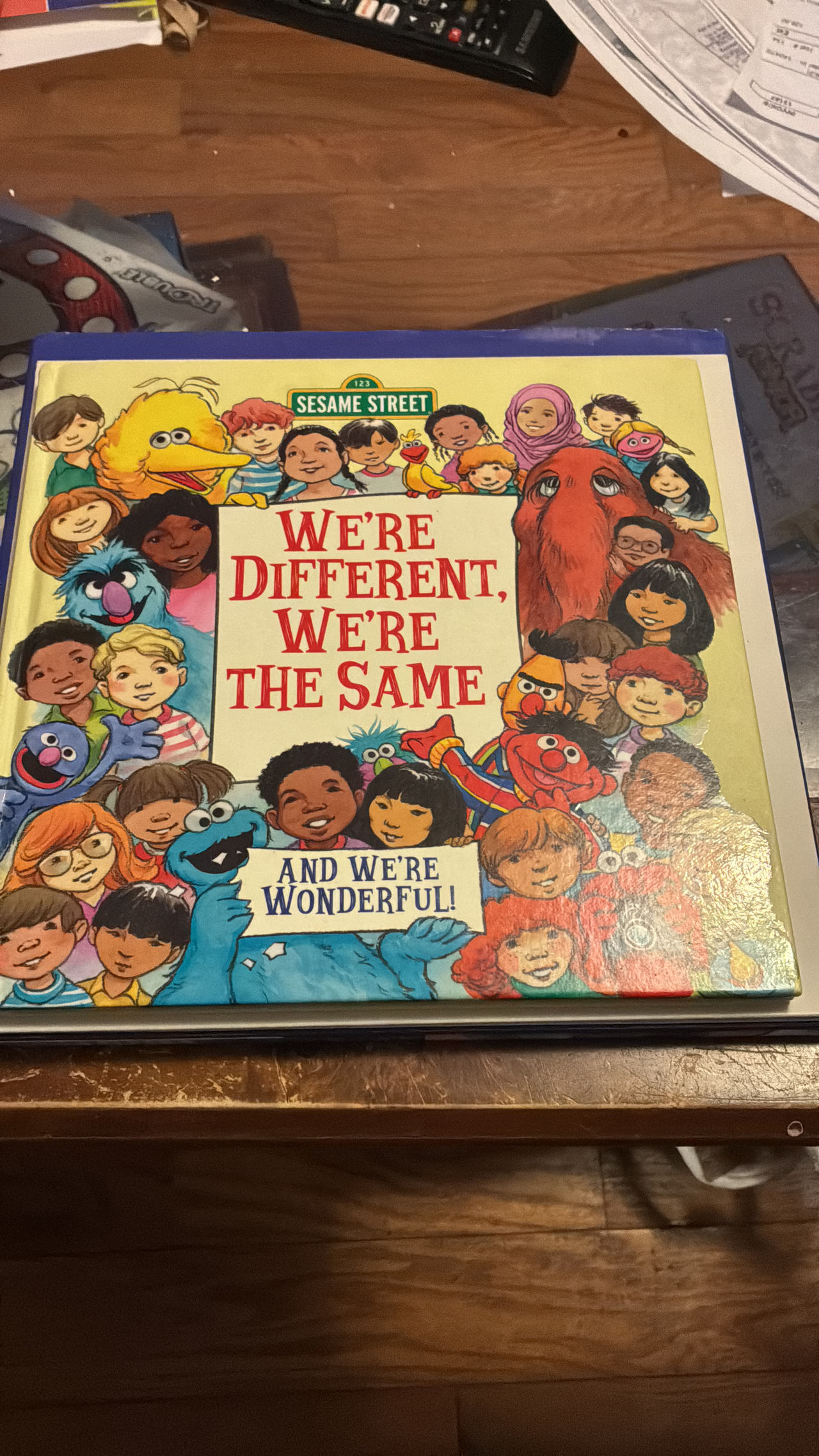 We're Different, We're the Same (Sesame Street) Hardcover Book