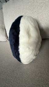 10” UNC Tar Heels Plush Football Pillow Ball Vintage - Image 3
