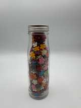 Prima Got Flowers mini in glass milk bottle. Discontinued line. - Image 2