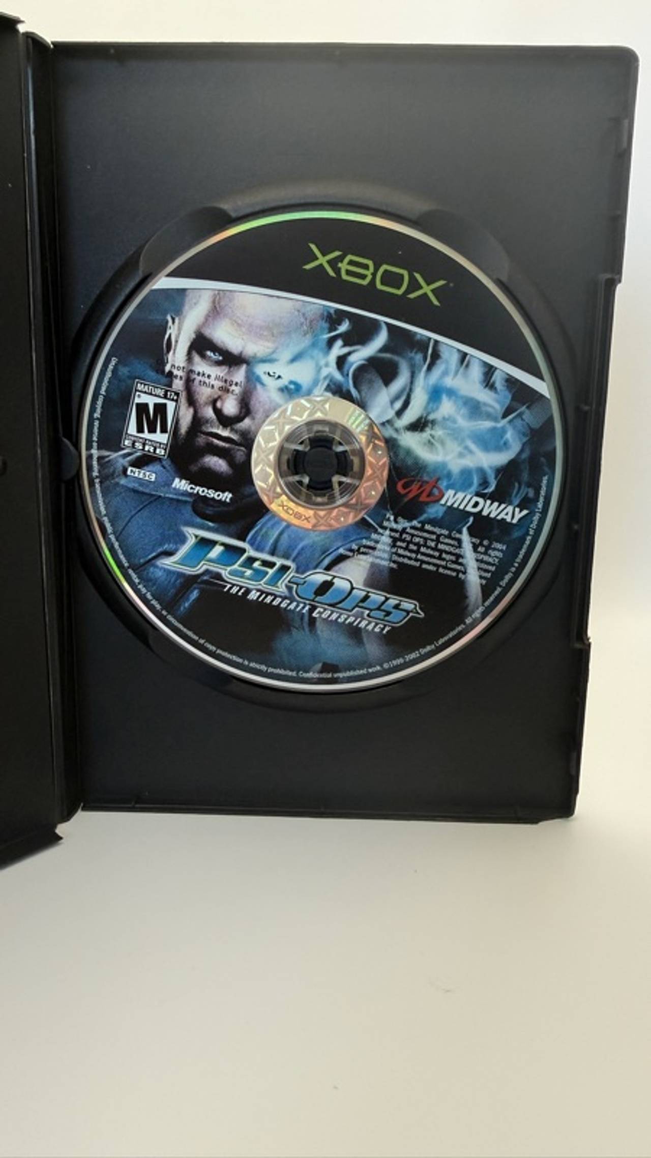 Xbox Psi-Ops: The Mindgate Conspiracy Disc