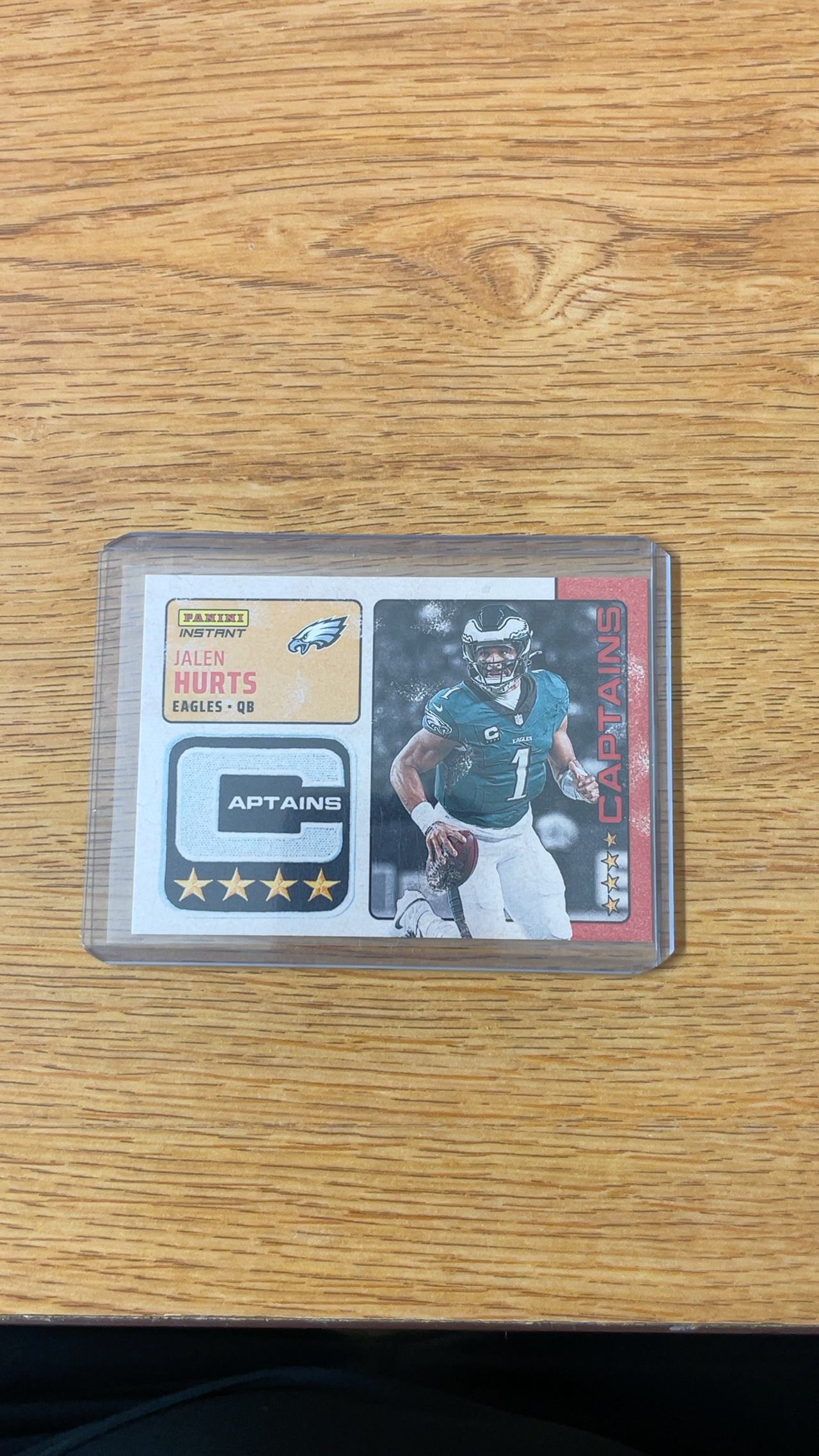 Panini 2024 Jalen Hurts Captains Football Card