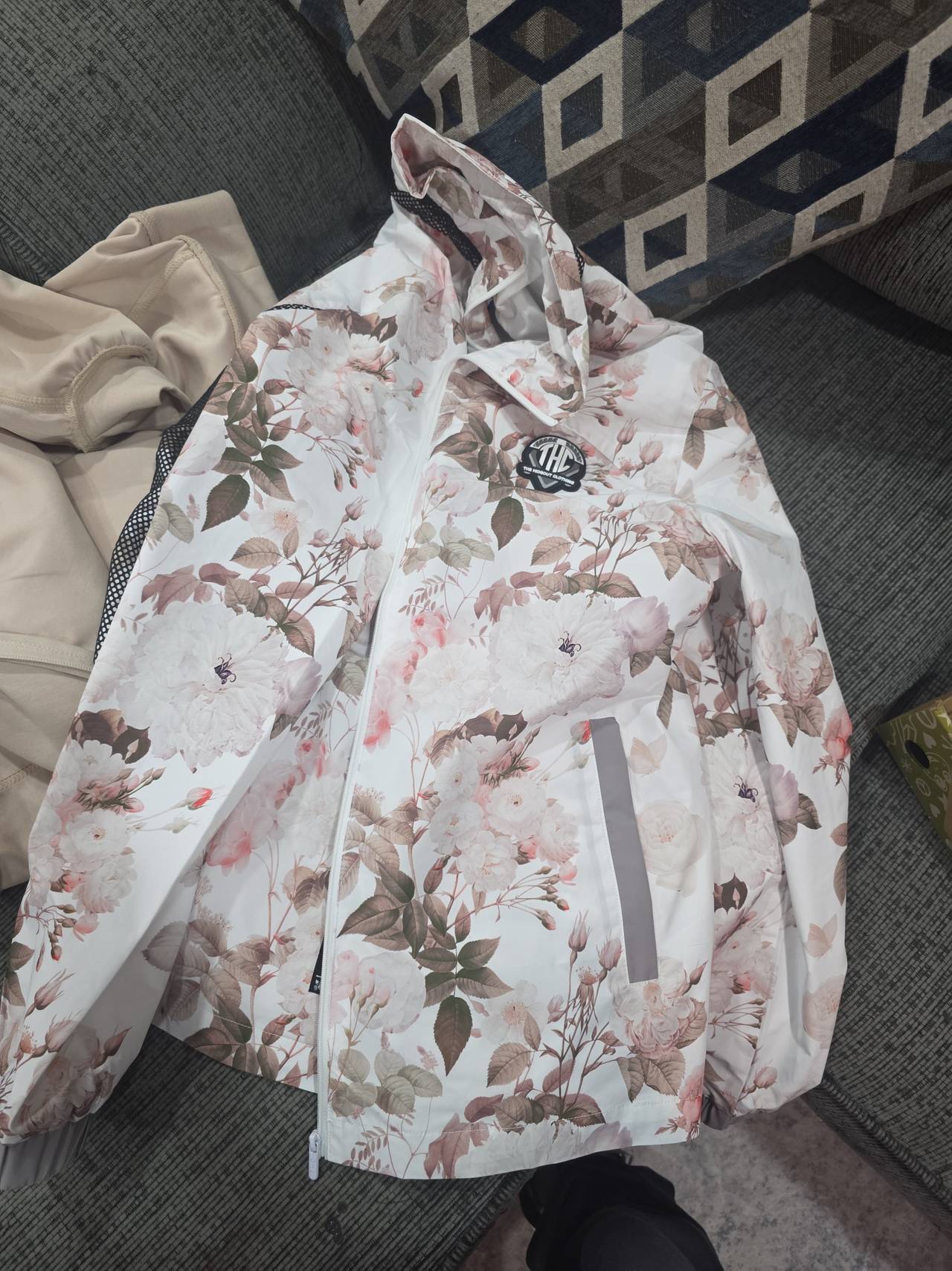 The Hundreds Floral Windbreaker Jacket