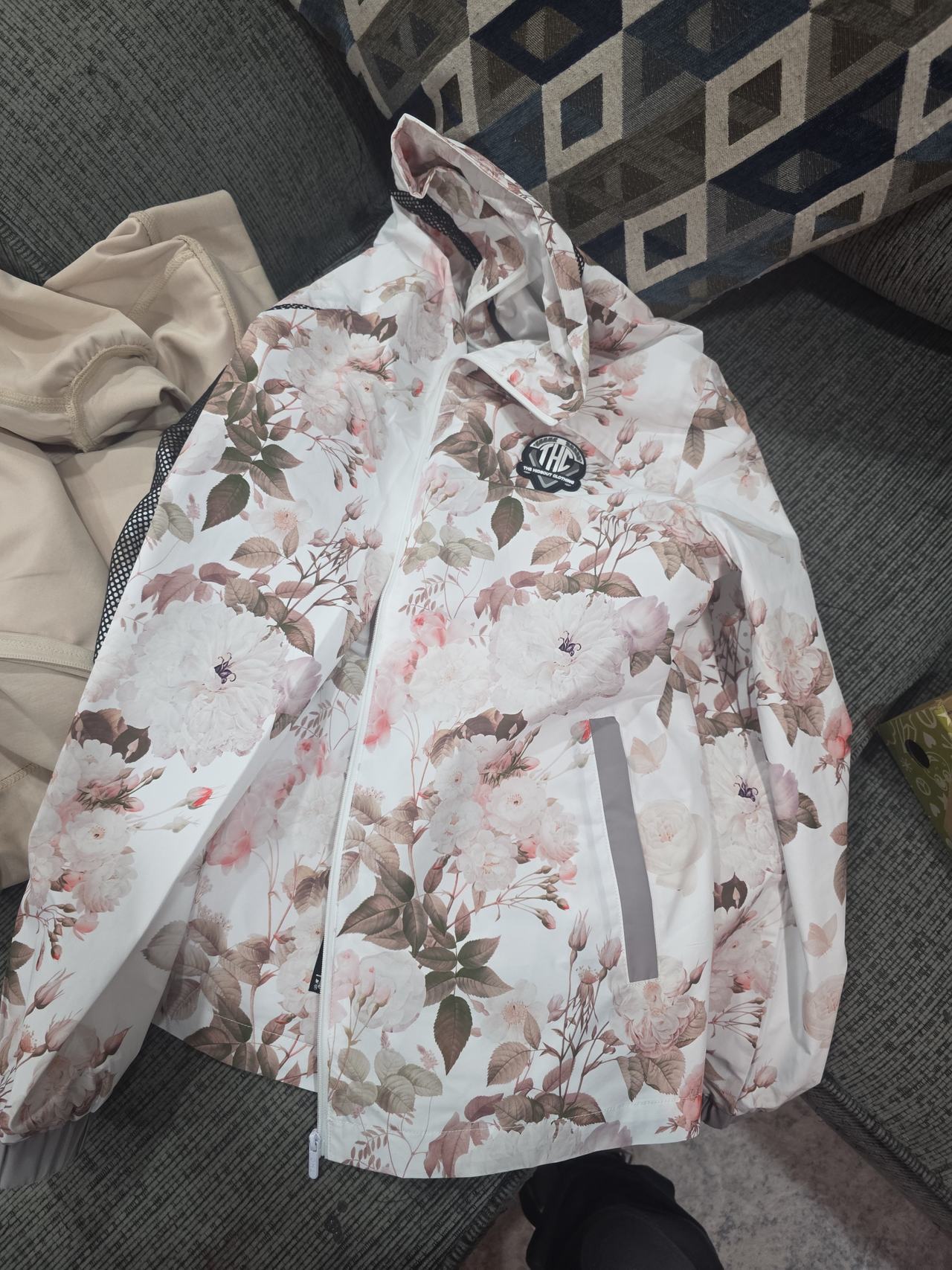 The Hundreds Floral Windbreaker Jacket