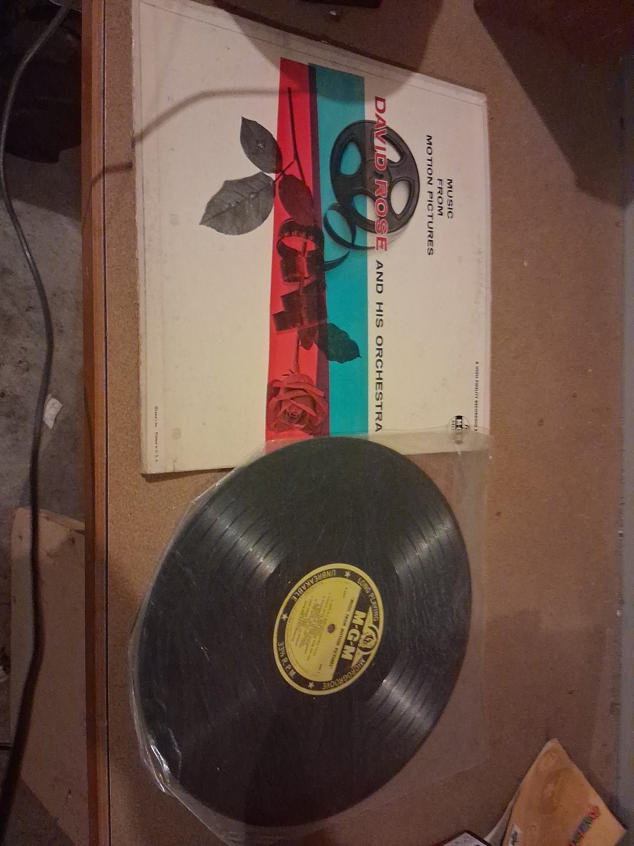 David Rose and His Orchestra - Music From Motion Pictures Vinyl LP