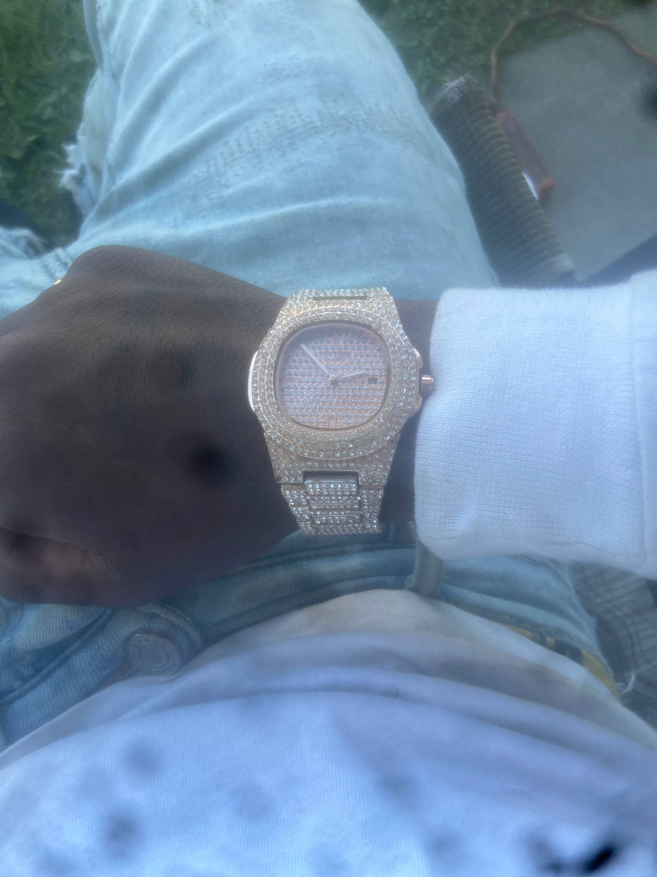 iced out watch
