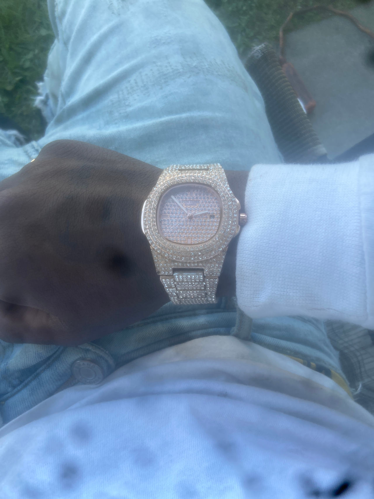 iced out watch
