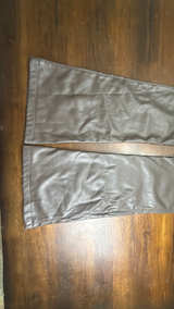 Motel Vegan Leather 90s Straight Pants S - Image 3