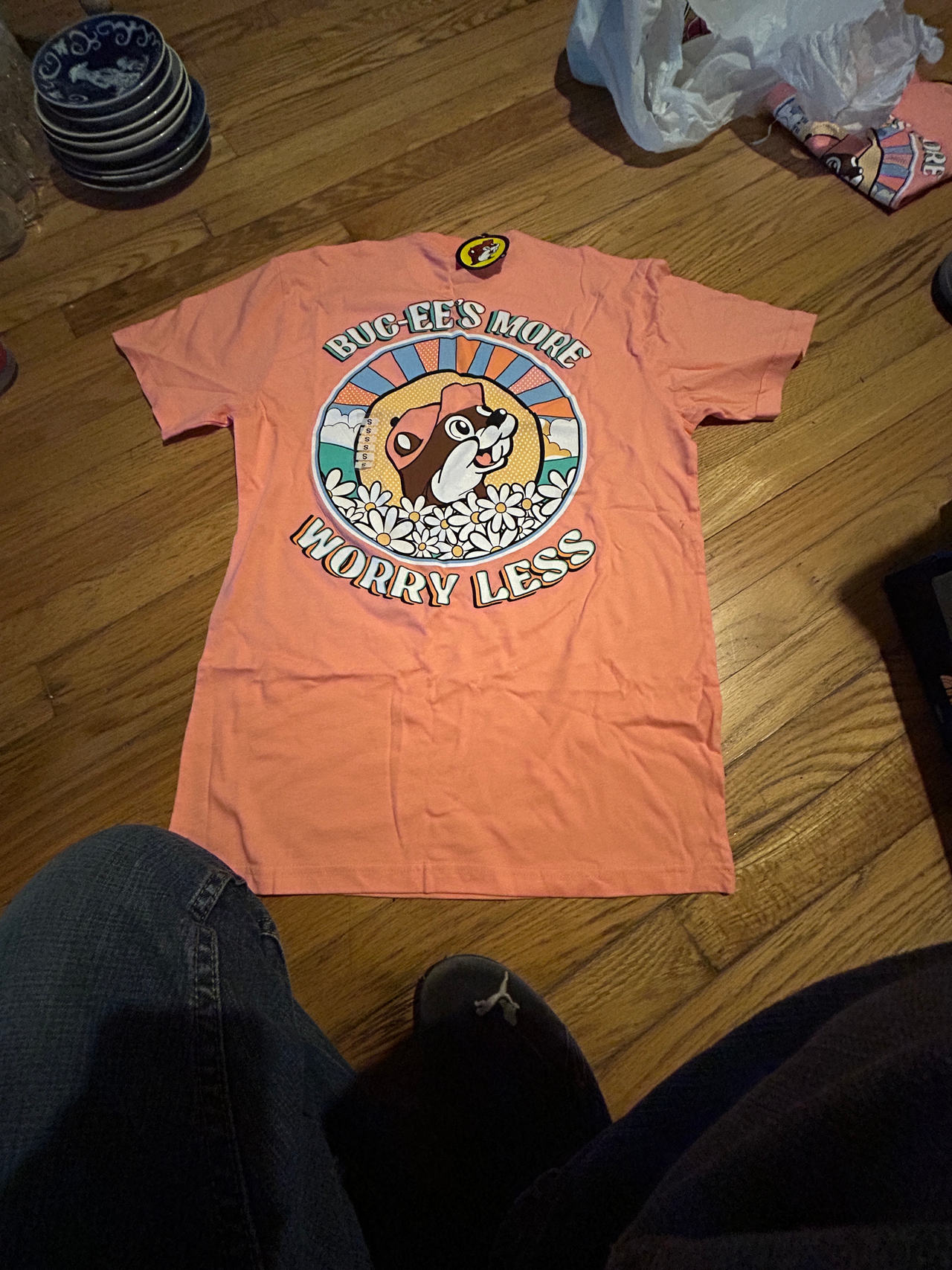 Buc-ee's More Worry Less T-Shirt
