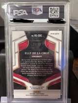 2023 Panini Select Elly De La Cruz Rookie Signature Cracked Ice PSA 10 - Image 2