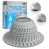 zaa Bathtub Drain Hair Catcher, Premium Silicone Shower Hair Catcher, 1Pack - Image 1