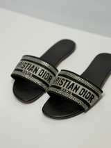 Dior Dway Slide Sandal with Strass Crystals - Image 7