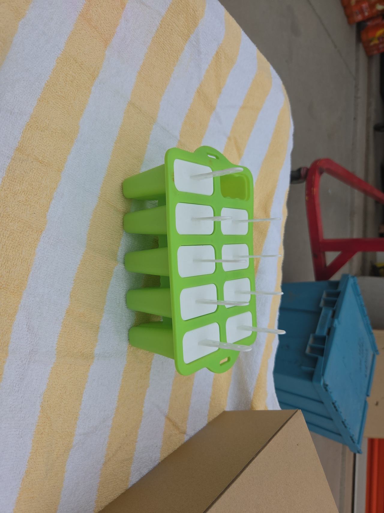 Silicone Popsicle Mold with Sticks