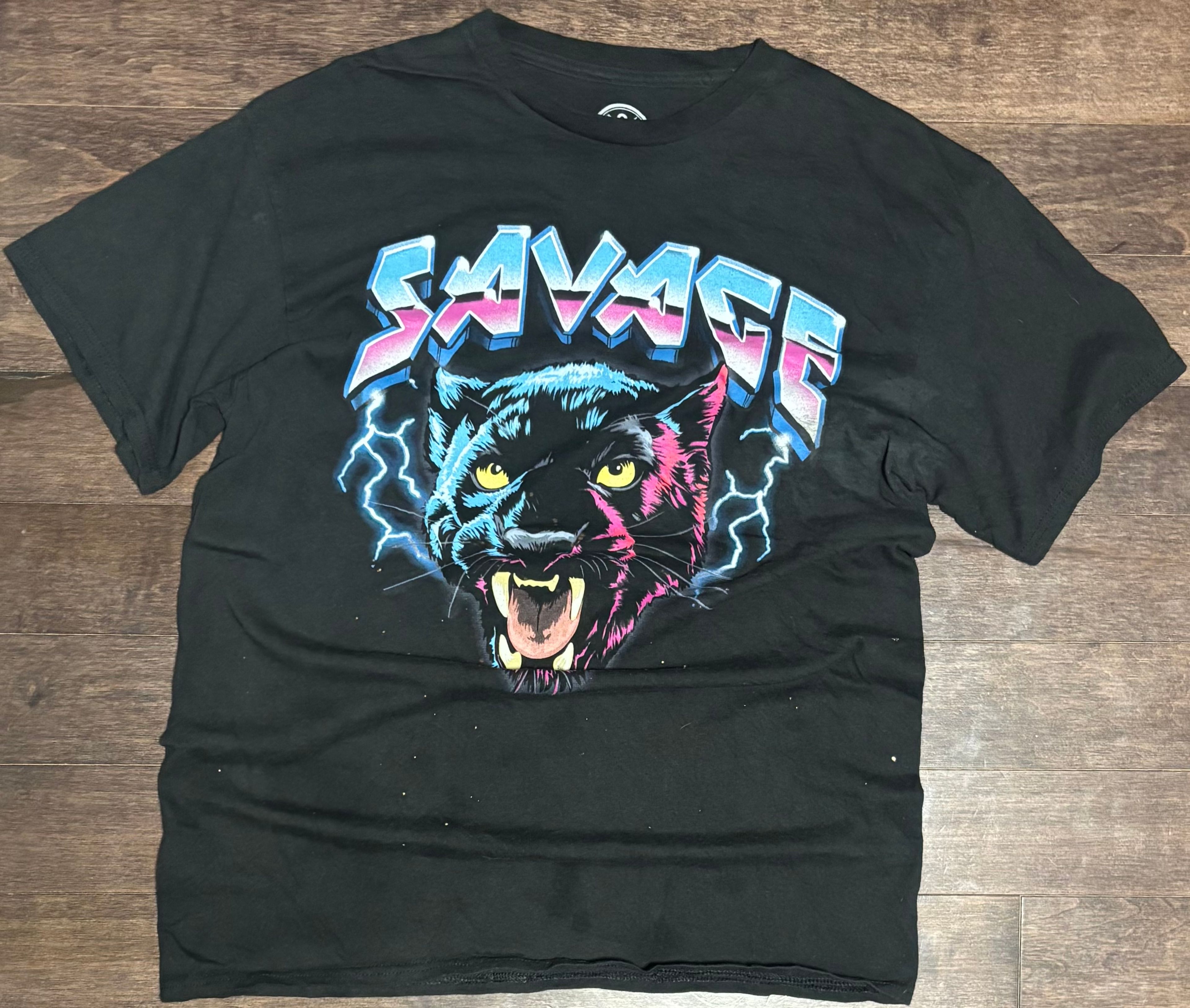Savage Panther Graphic T-Shirt