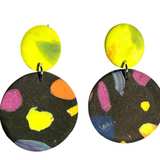 Handmade Terrazzo Polymer Clay Earrings - Image 4