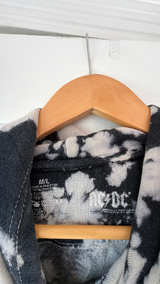 AC/DC Tie-Dye Hoodie Medium Large Band Sweater  - Image 2