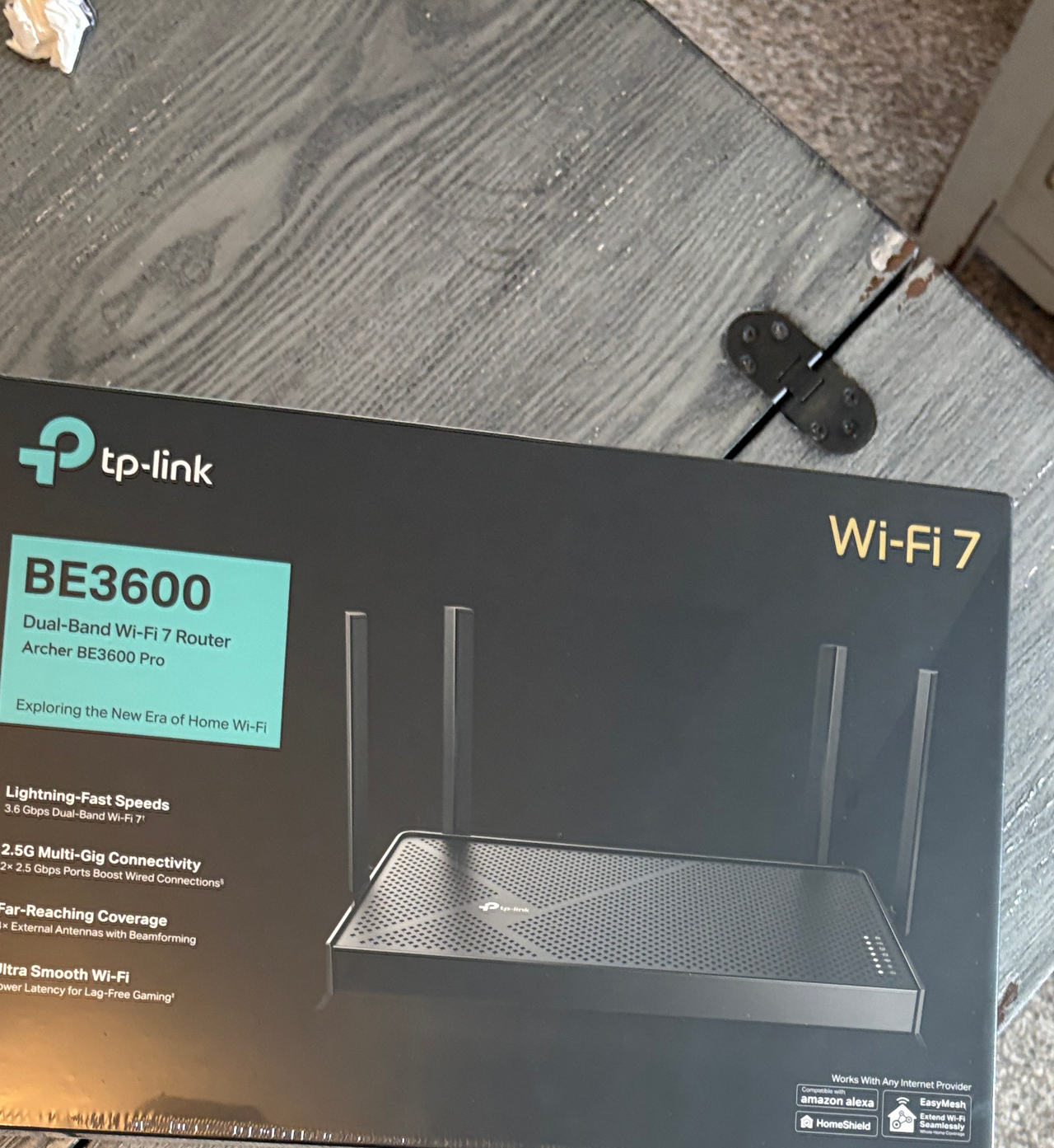 TP-Link Archer BE3600 Pro Dual-Band Wi-Fi 7 Router