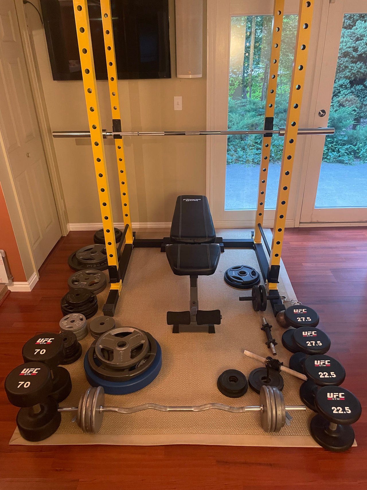 Power Rack Home Gym Set