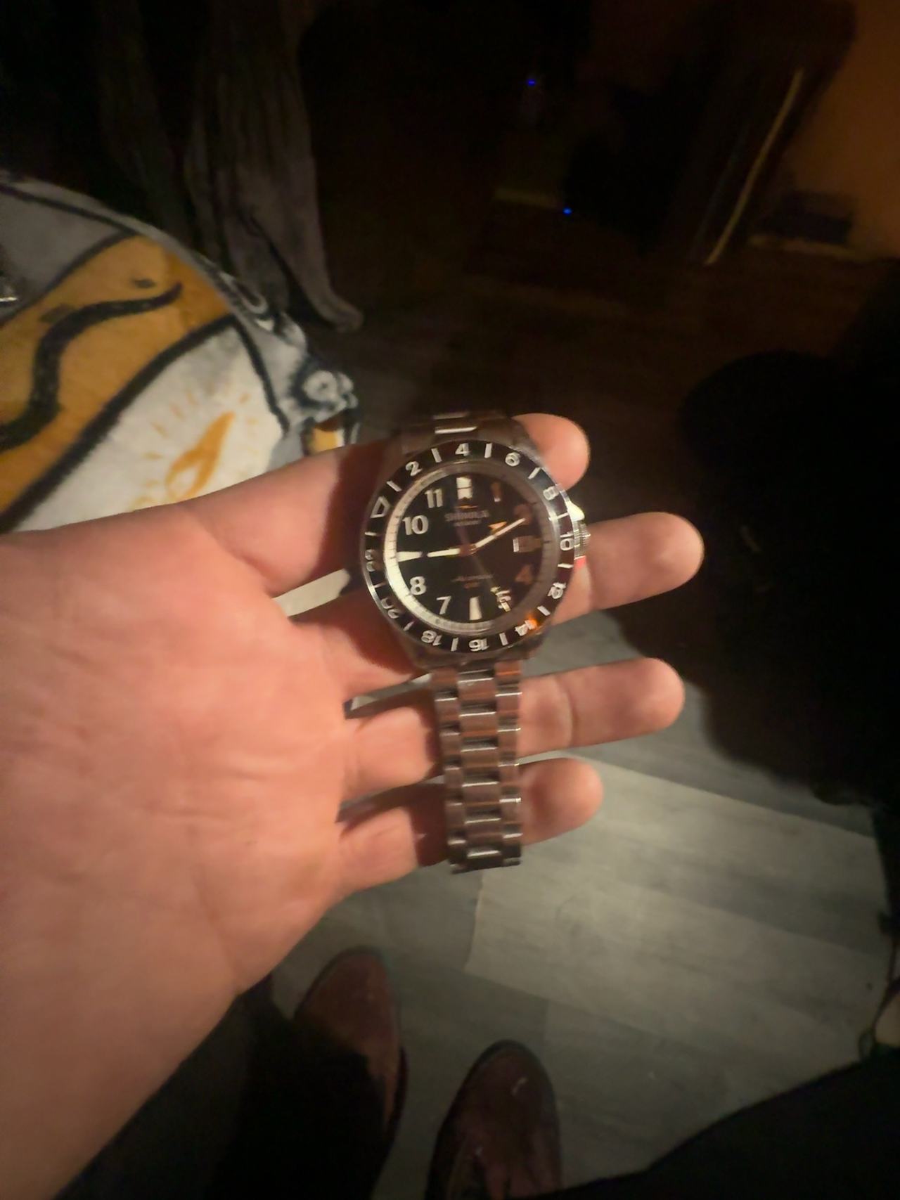 Shinola Monster GMT Automatic 40mm Black