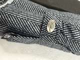 Balios Folding Double Canopy Umbrella with Real Wood Handle Herringbone - Image 7