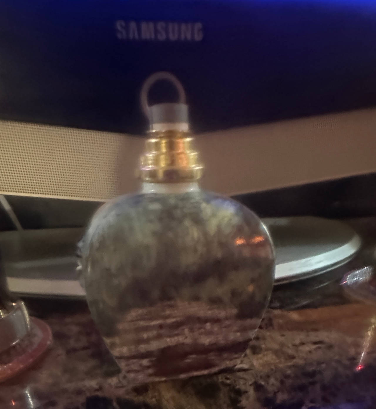 Vintage Decorative Glass Perfume Bottle
